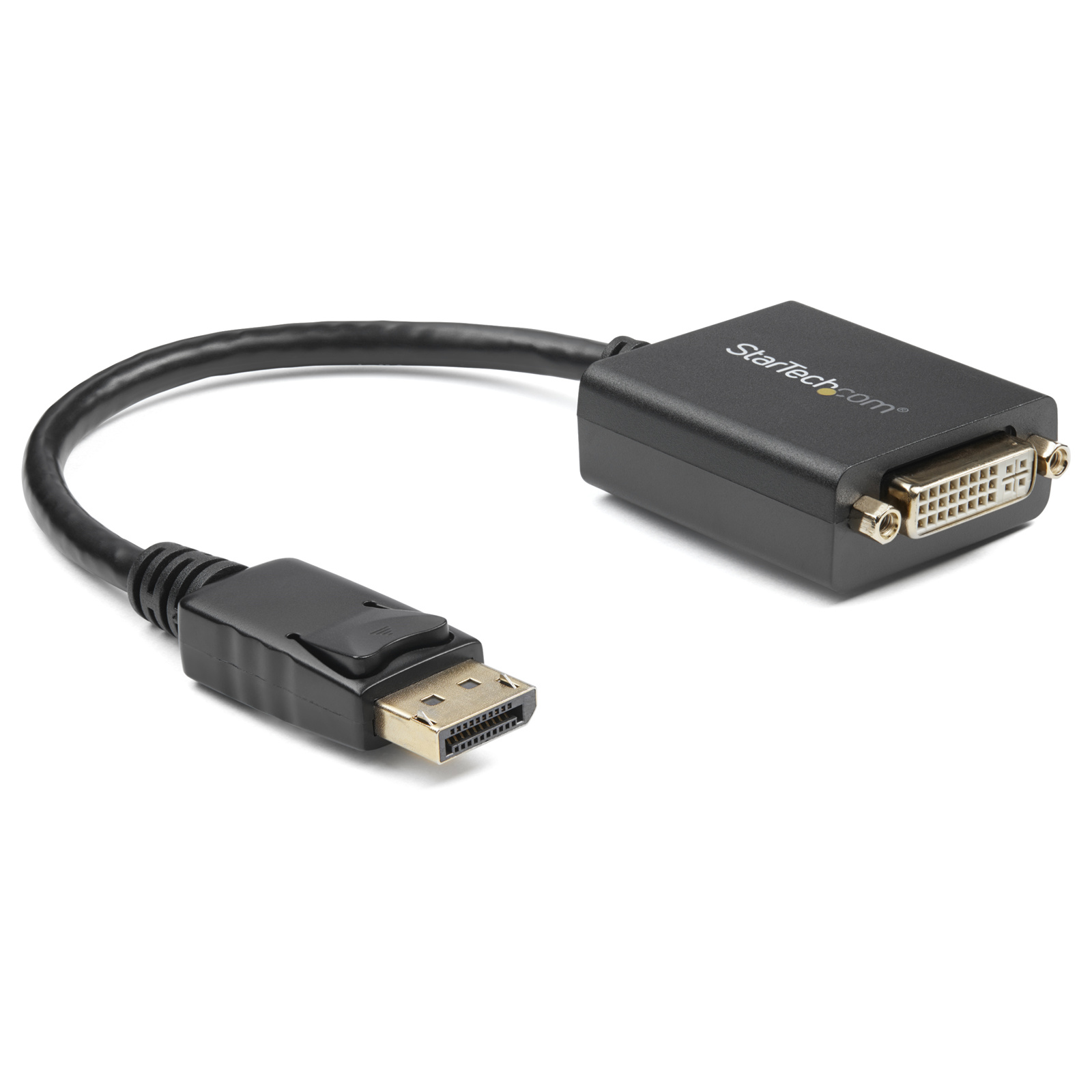 StarTech DisplayPort to DVI Adapter - DisplayPort to DVI-D Adapter Video Converter 1080p - DP 1.2 to