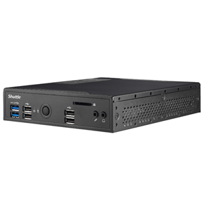 Shuttle DS20U Celeron 5205U 1.3L Fanless Barebone PC