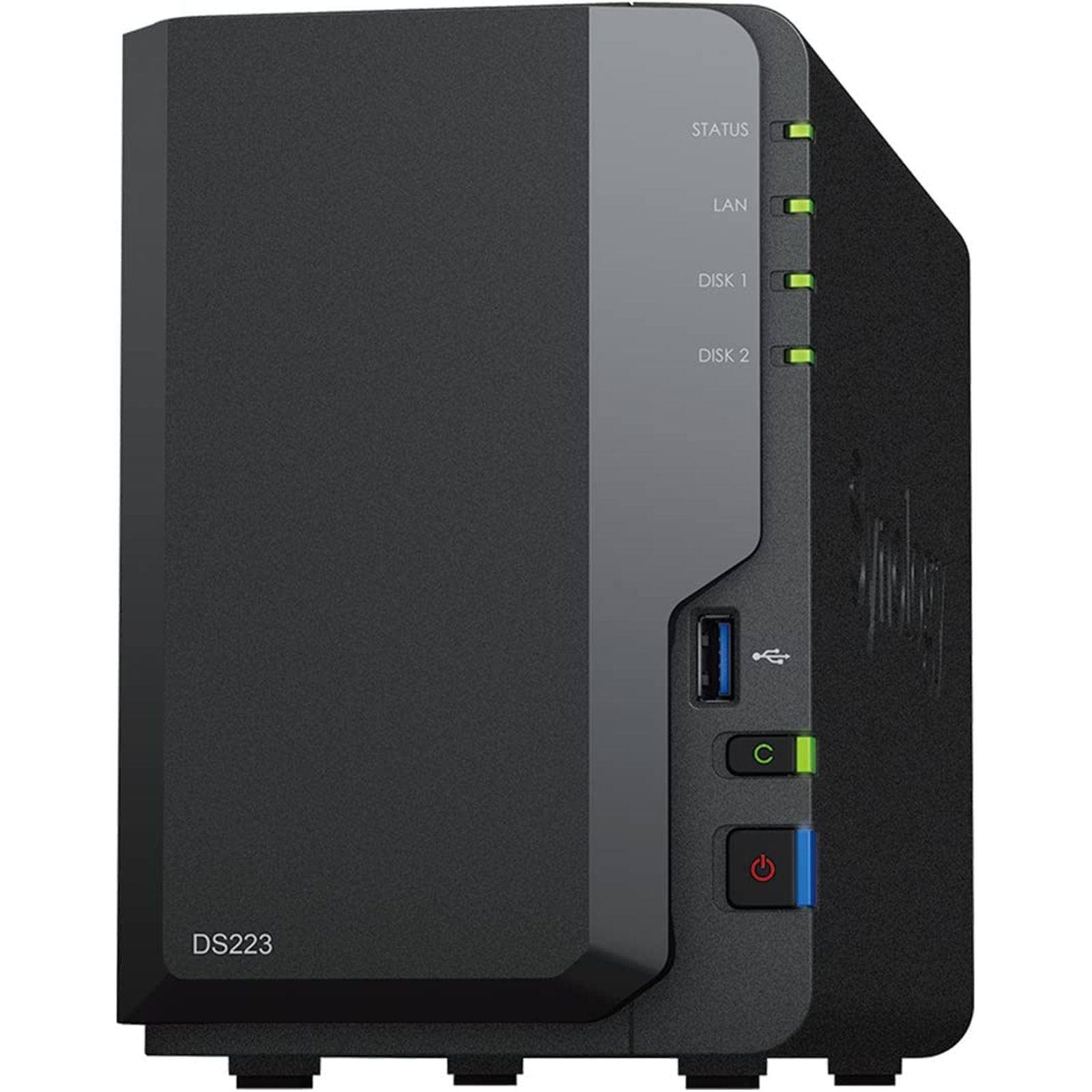 Synology DS223 2 Bay 1.7GHz 2GB RAM NAS 2Yr Wty