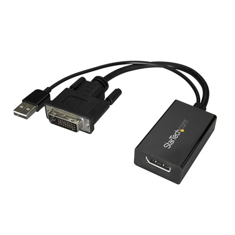 DVI to DisplayPort Adapter - USB Power