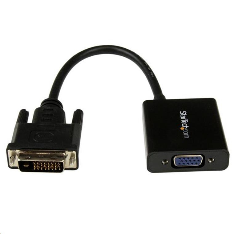 StarTech DVI2VGAE DVI-D to VGA Active Adapter Converter                                             