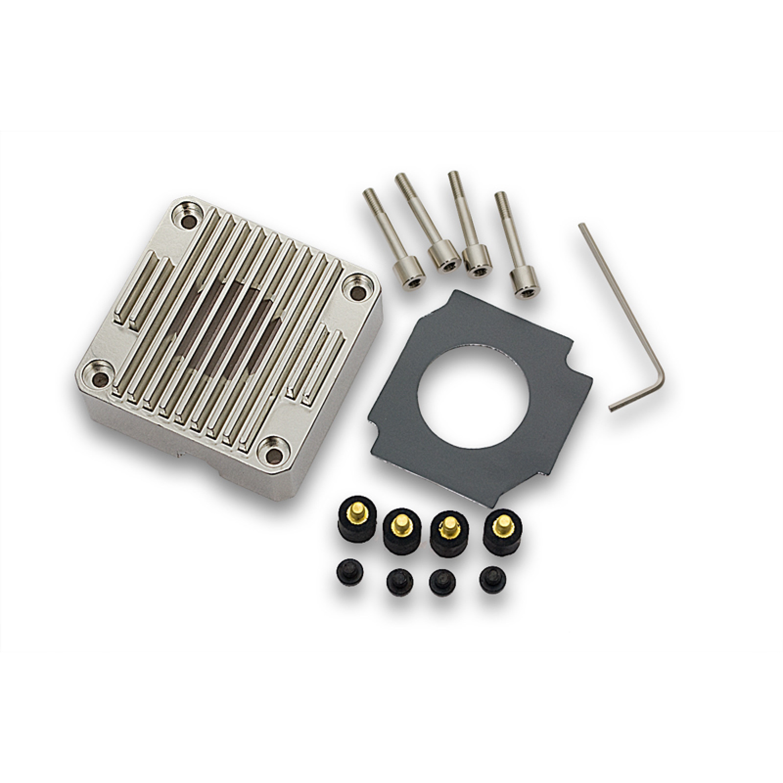 EKWB EK-DDC Heatsink Housing - Nickel                                                               