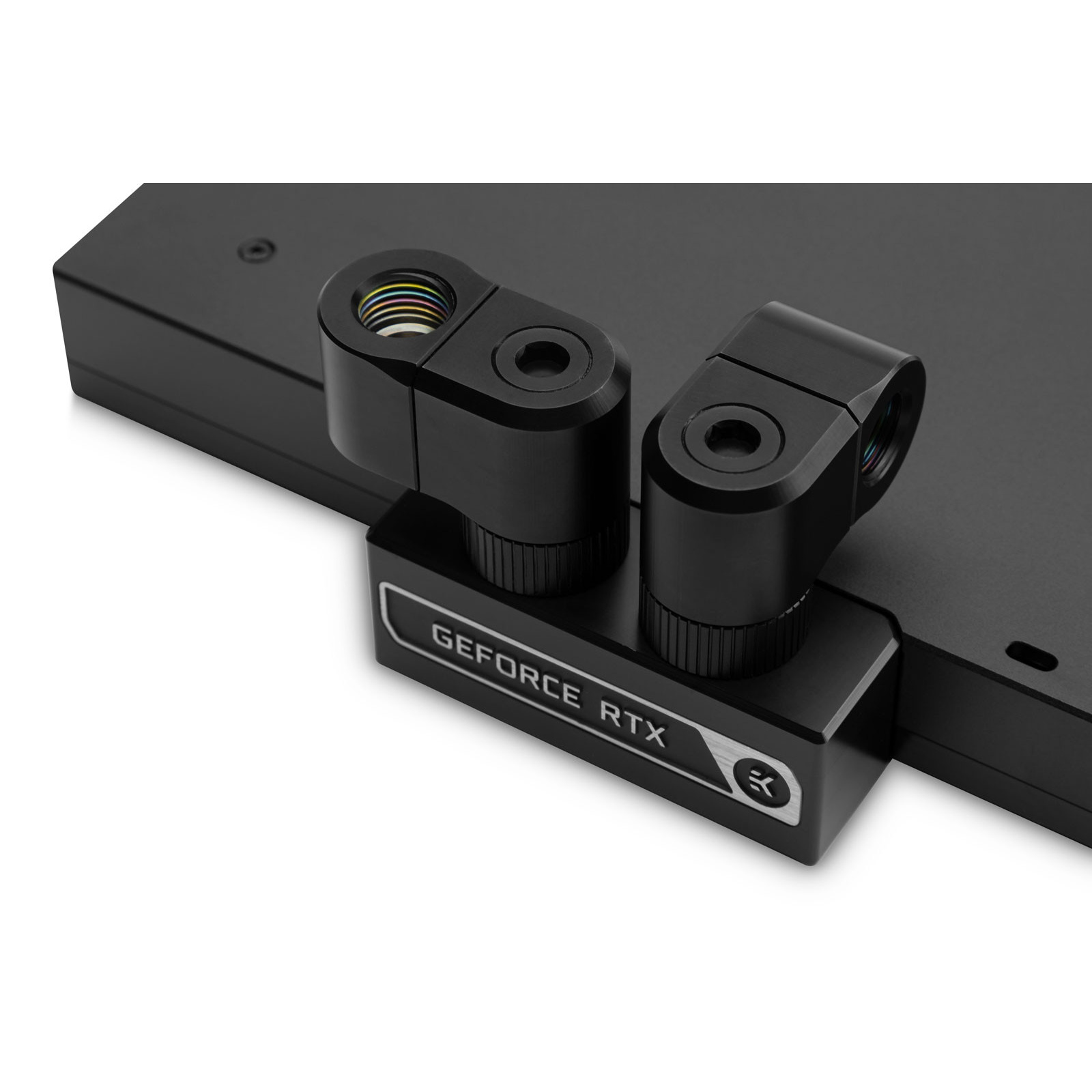 EKWB EK-Quantum Torque Double Rotary 21mm Offset Black