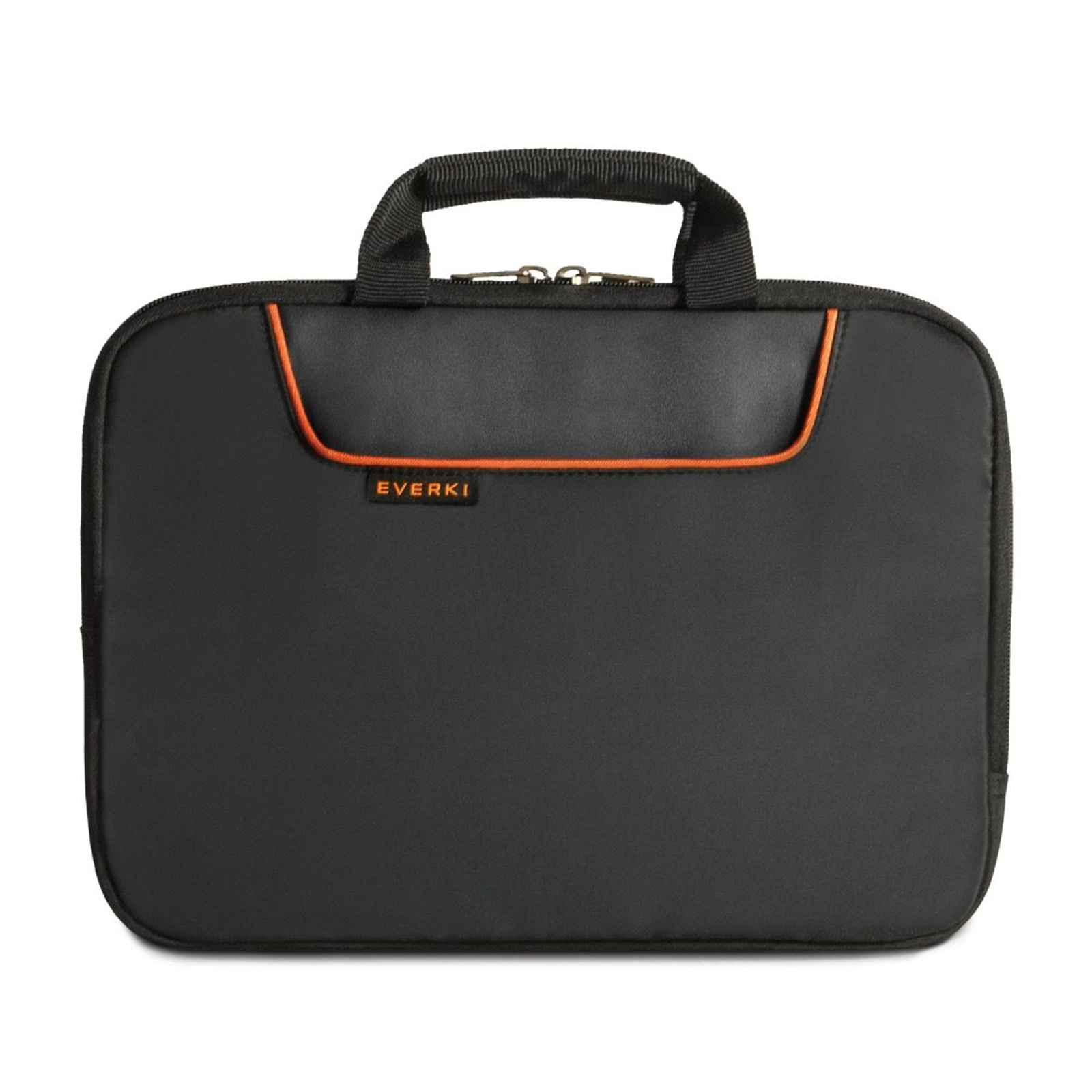 EVERKI Commute Laptop Sleeve 11.6'. Advanced Memory Foam for Added Protection. Soft Anti-scratch Inner Lining. Front Stash Pocket. Stow-away Carrying Handles. Lifetime Warranty. Black Colour.