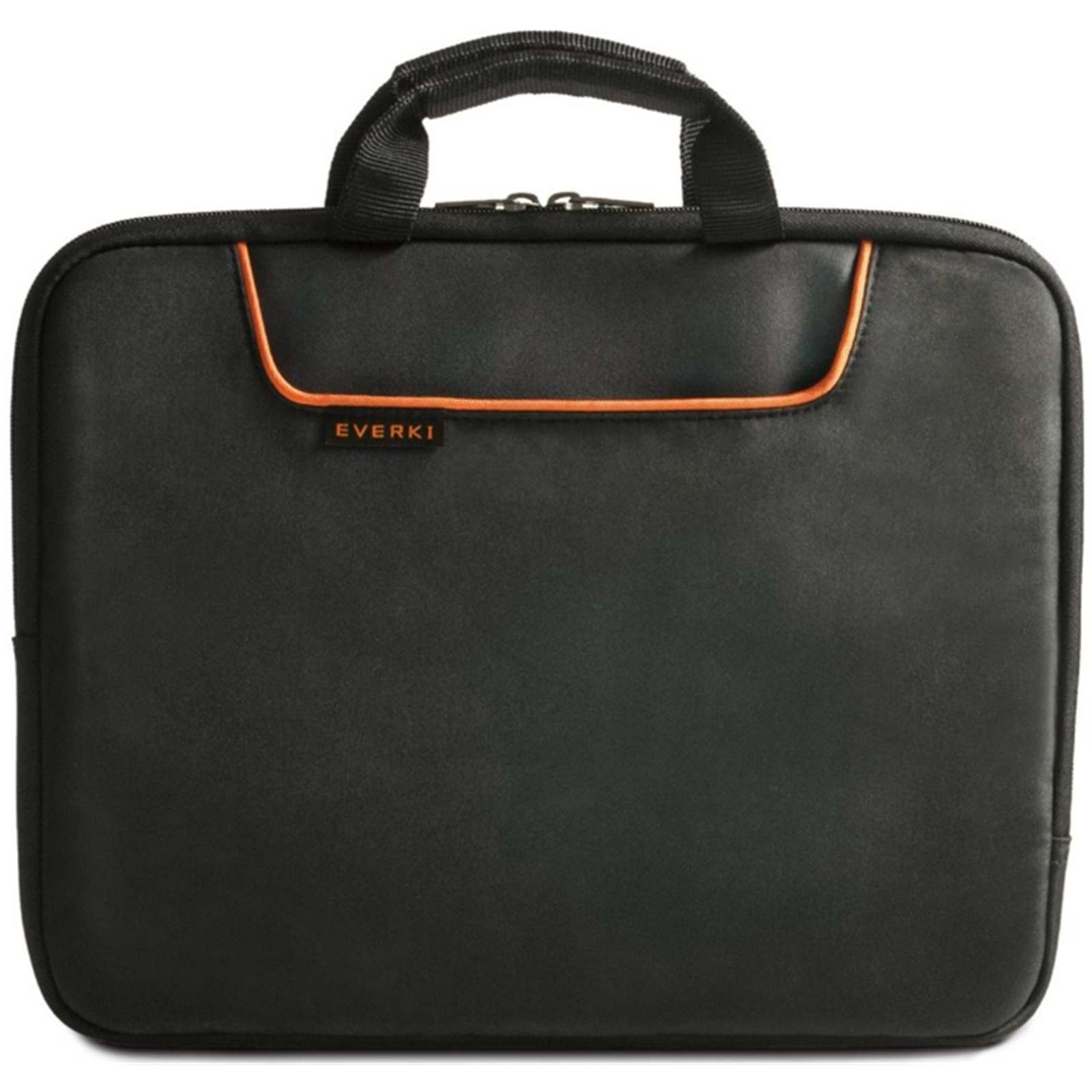 Everki EKF808S13B EVERKI Commute Laptop Sleeve 13.3  . Advancedmemoryfoamforprotection.Softanti-scratch inner lining. Front stash pocket. Stow-away carrying handles. Limited Lifetime Warranty.