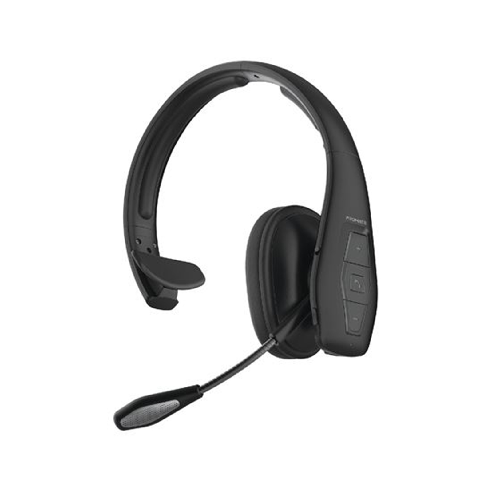 PROMATE Bluetooth v5.1 Mono Headset Multi-Point Pairing, Noise Cancellation, Dual Microphones, Battery Capacity 400mAh, up to 64 Hours Usage Time. 