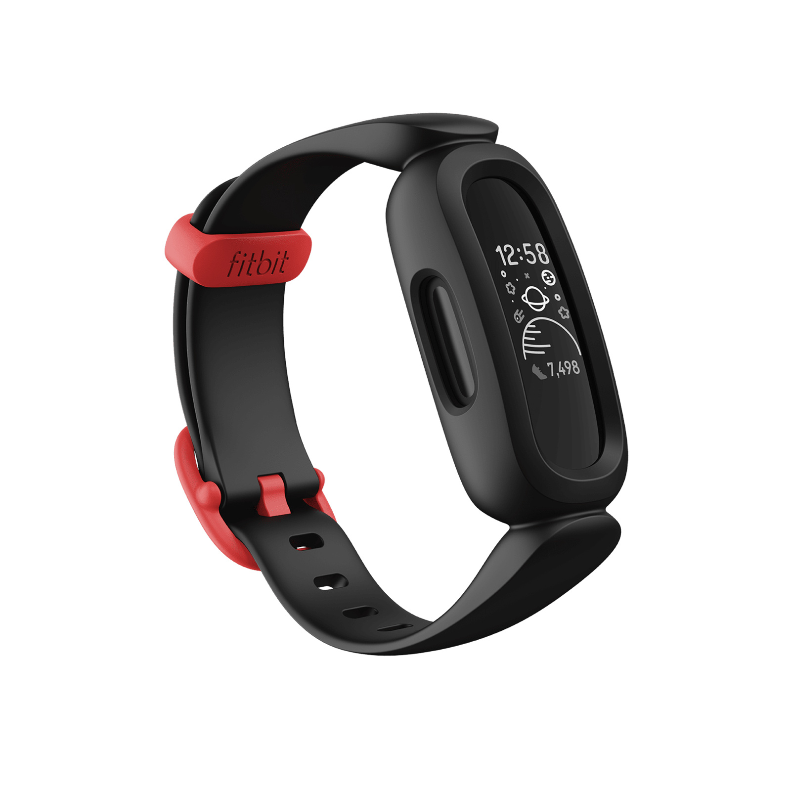 Fitbit Ace 3 - Black / Racer Red