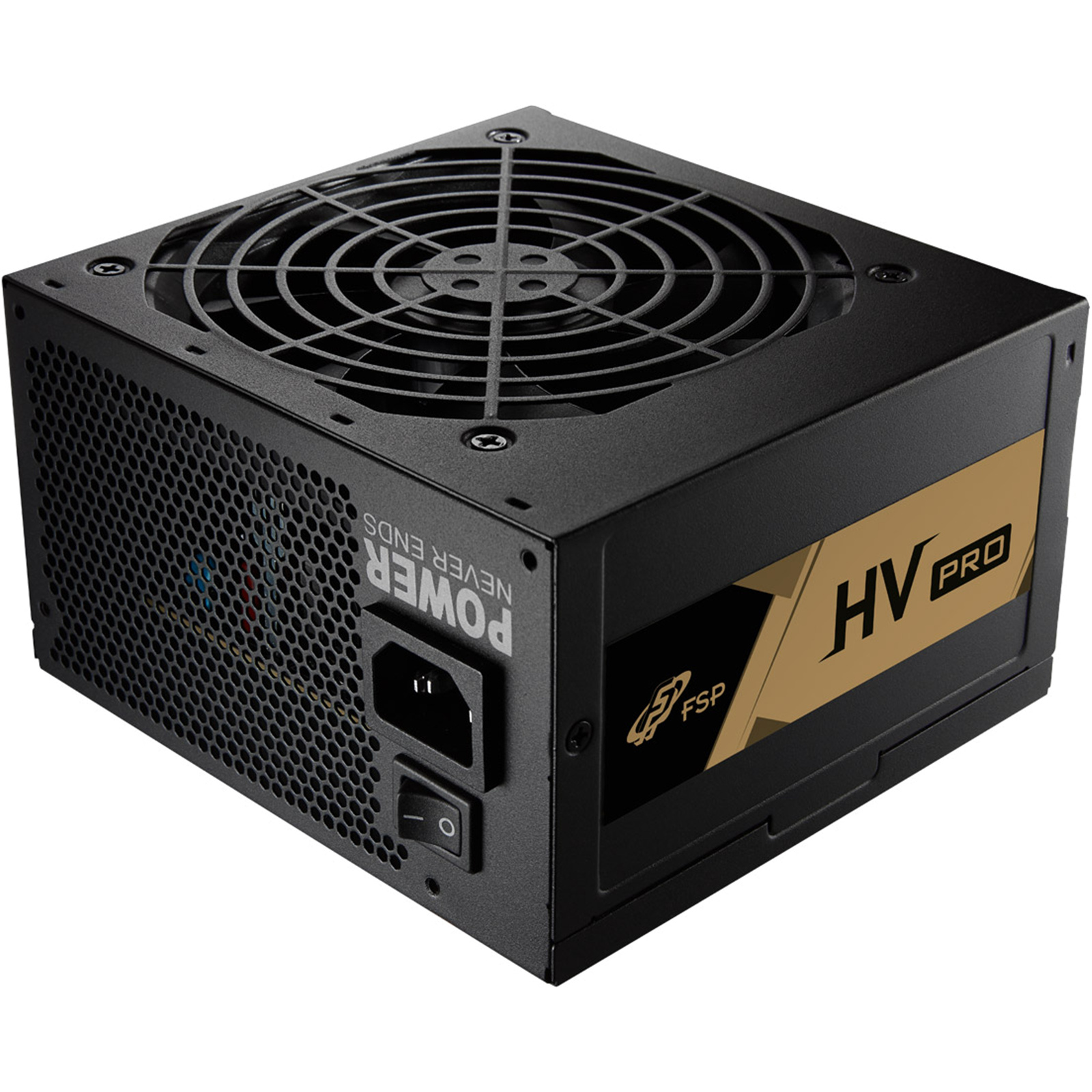 FSP HV PRO 650W ATX Power Supply 120mm Fan - MEPS Ready - 5 Years Warranty