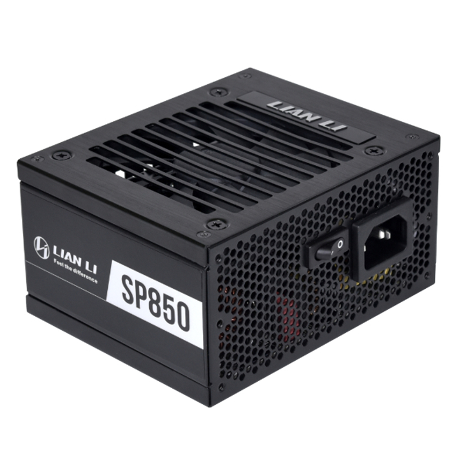 Lian Li SP850 850W Power Supply 80 Plus Gold SFX - Full Modular - Zero RPM Mode Under 40% Load For Silent Operation