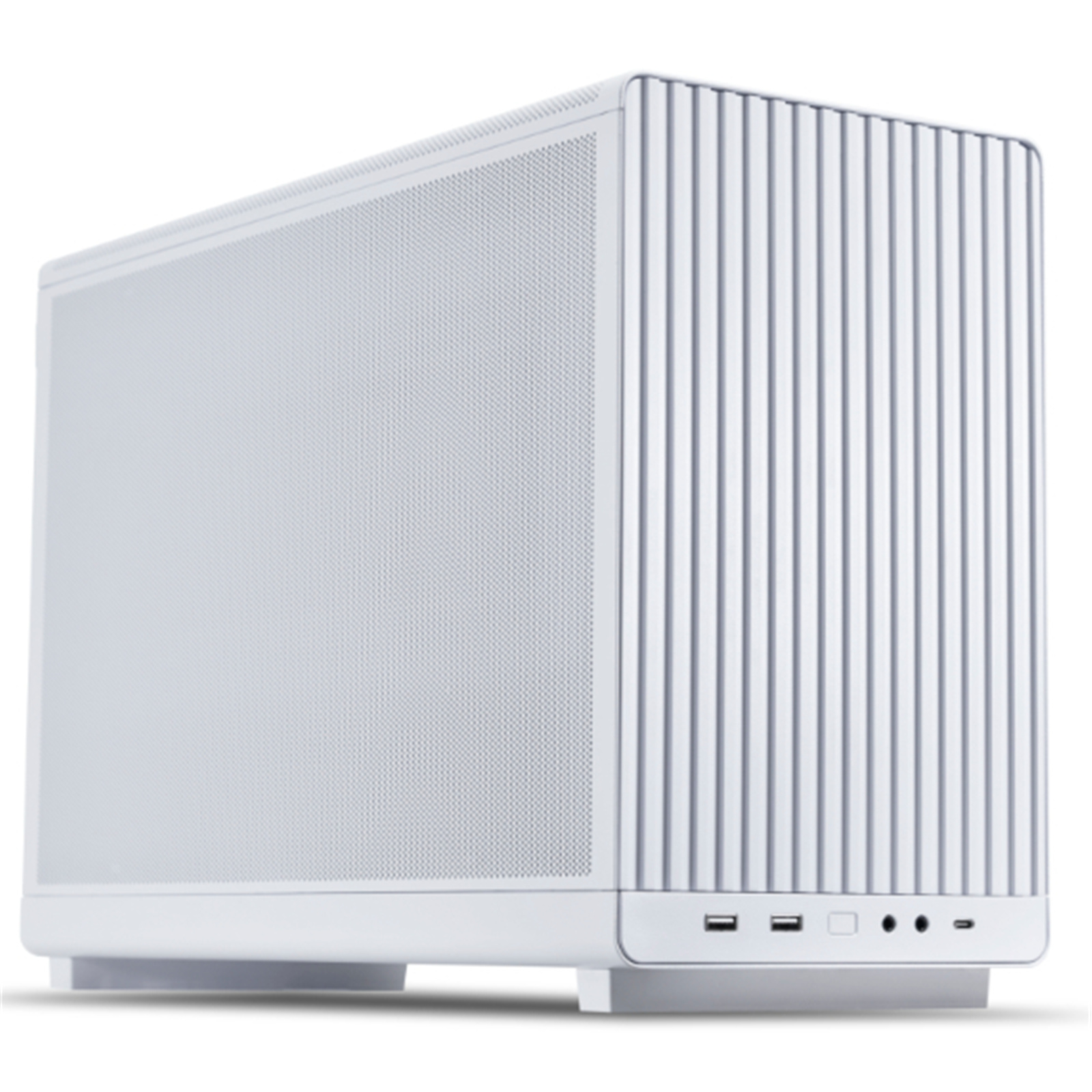 Lian Li DAN-A3 White MiniTower Gaming Case Support mATX/ITX CPU Cooler Support Upto 165mm GPU Support Upto 415mm 4x PCI Slot 360mm Radiator Supported Front I/O: 2x USB 3.0 1x Type C HD Audio
