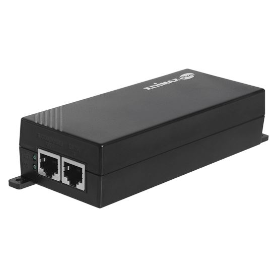 EDIMAX IEEE 802.3at Gigabit PoE+ Injector 30W. Provides Power & Data up to 100m. Easy Pulg & Play Desktop or Wall-mount Installation. Built-in PoE Short Circuit.