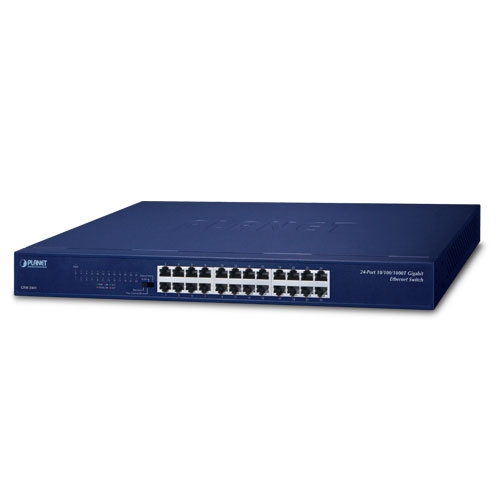 Planet GSW-2401, 24-Port 10/100/1000Mbps Gigabit Ethernet Switch