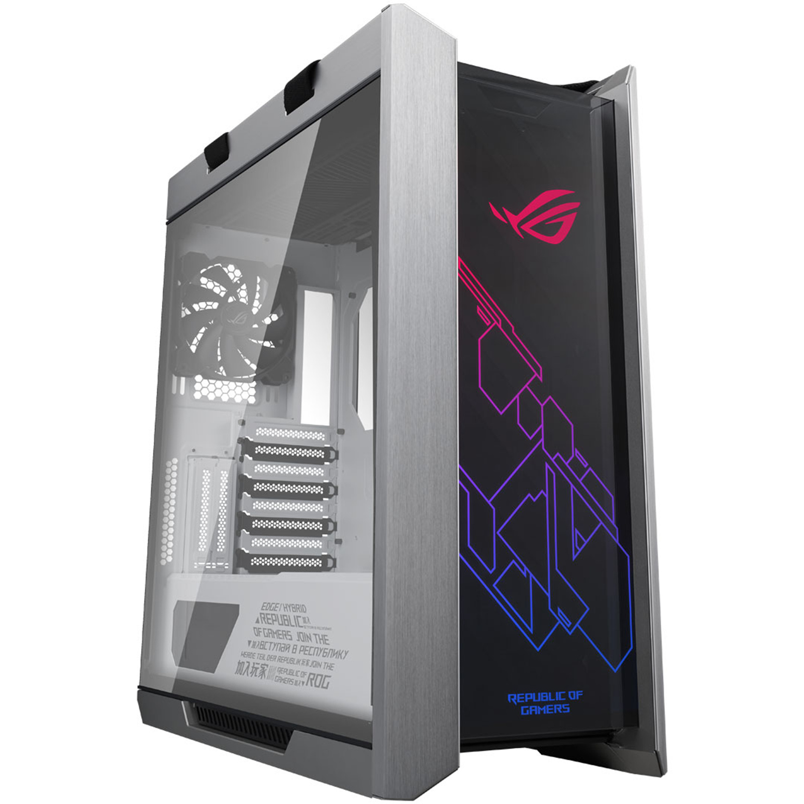 ASUS ROG Strix Helios Mid Tower gaming case with tempered glass,Support EATX, ATX, MATX, MINI ITX,  