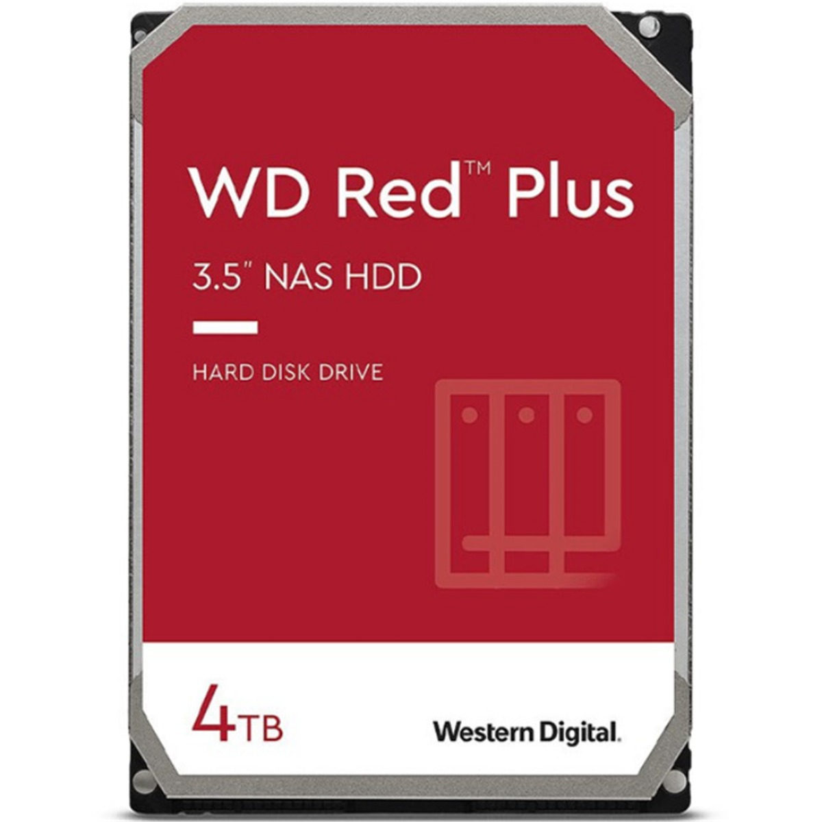 WD Red Plus(NAS)  4Tb Desktop 3.5-inch Hard Drives