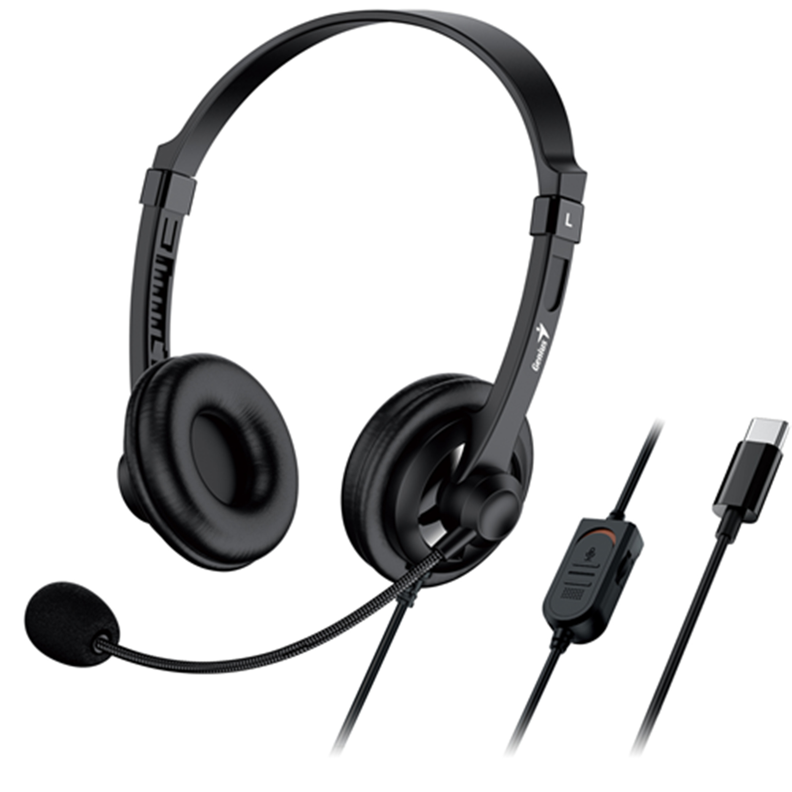 Genius HS-230U USB-C Headset with Microphone
