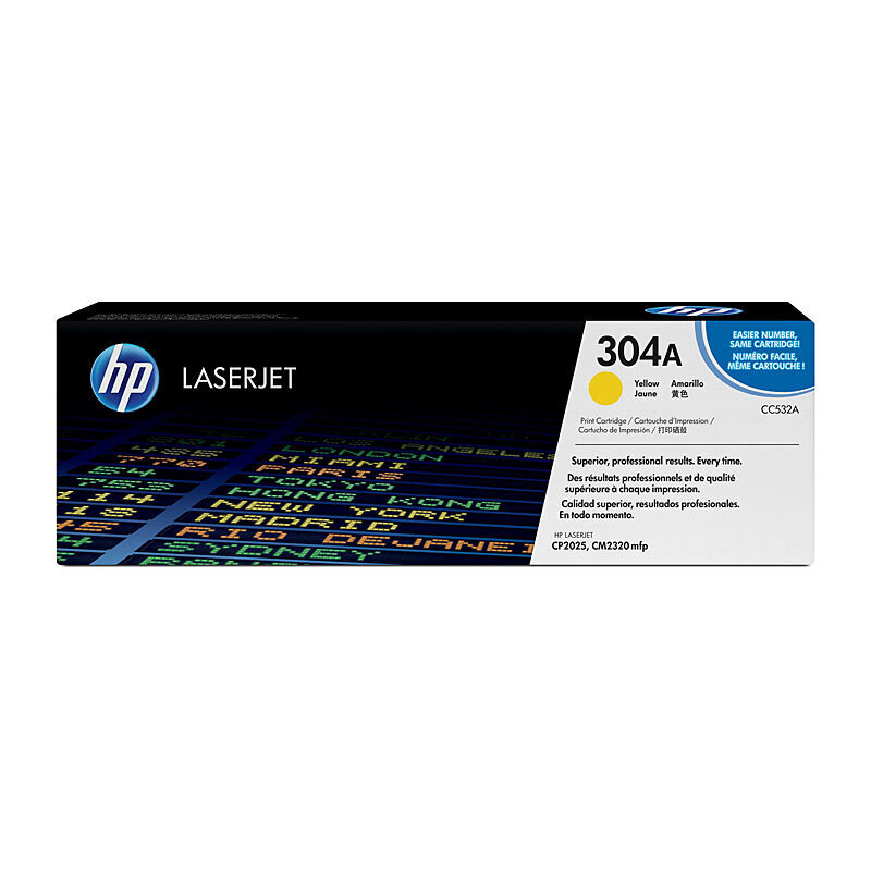 HP 304A Yellow Toner