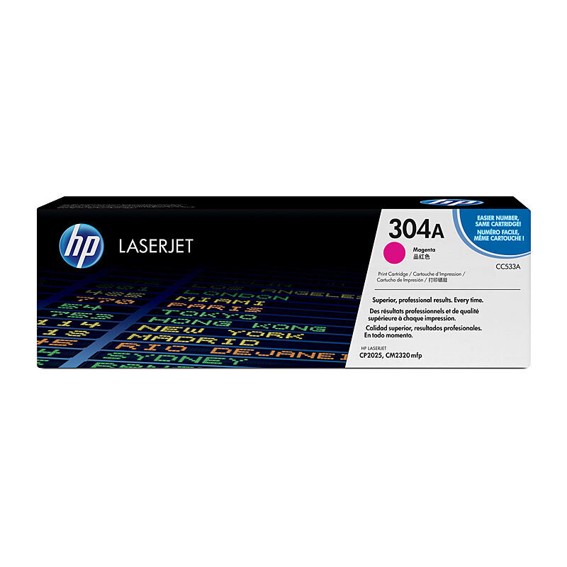 HP 304A Magenta Toner