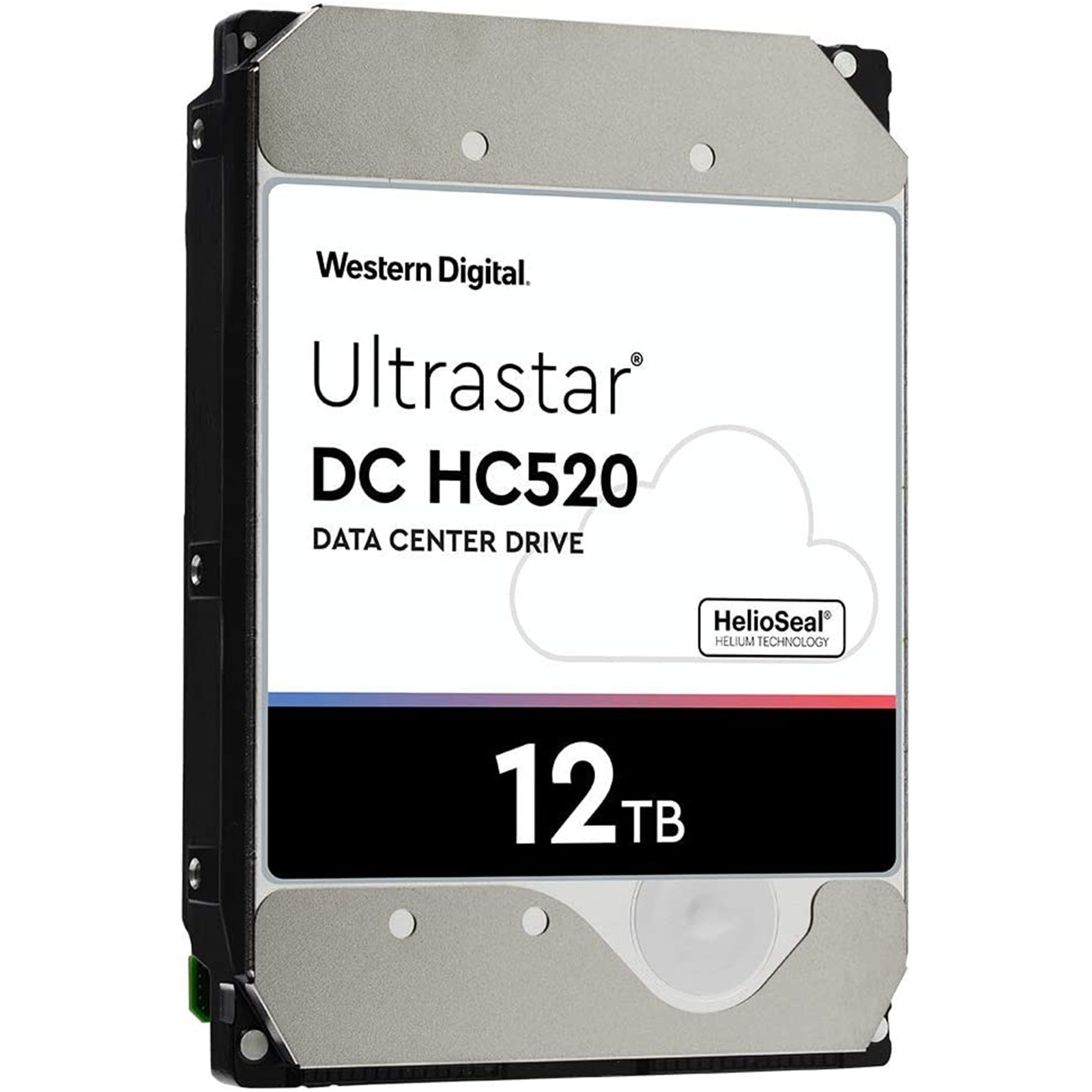 WD Ultrastar HC520 12TB Enterprise Hard Drive 3.5in 256MB 7200RPM SATA 6Gb/s 5 Years Warranty       