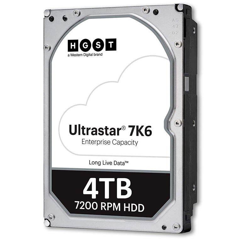 Western Digital Ultrastar 3.5in 26.1MM 4000GB 256MB 7200RPM SATA ULTRA 512E SE 7K6