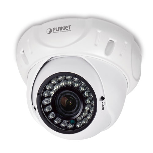 PLANET ICA-4460V 4Mega-pixel H.265 PoE Dome IR IP Camera with Vari-focal lens