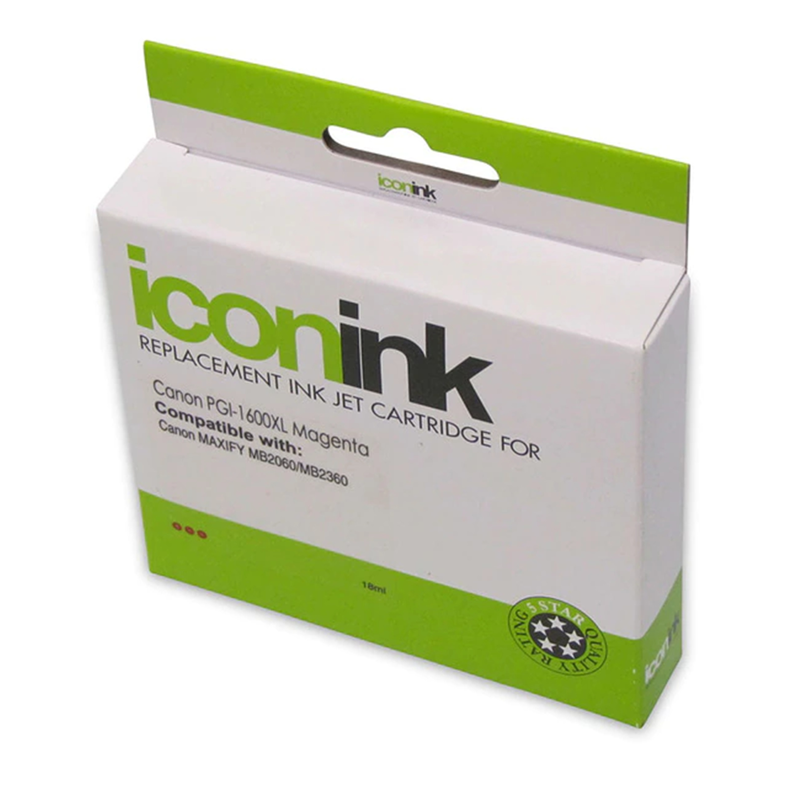 Icon Ink Cartridge Compatible for Canon PGI1600XL - Magenta