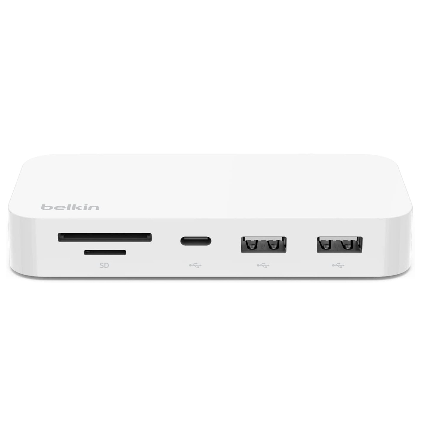 Belkin 6 in 1 USB-C Multimedia Hub with Mount - White