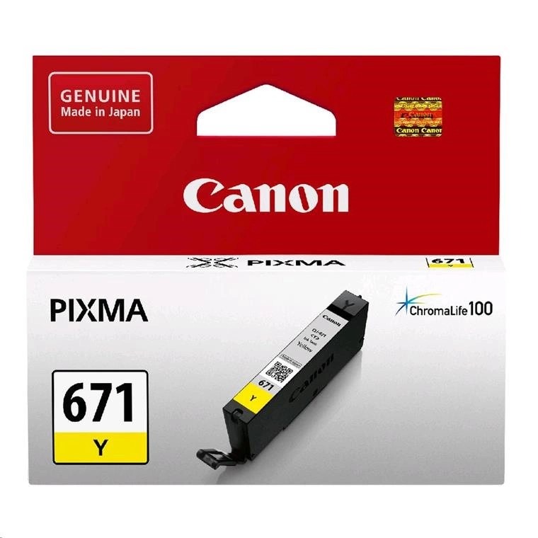 Canon CLI671 Yellow Ink Cart