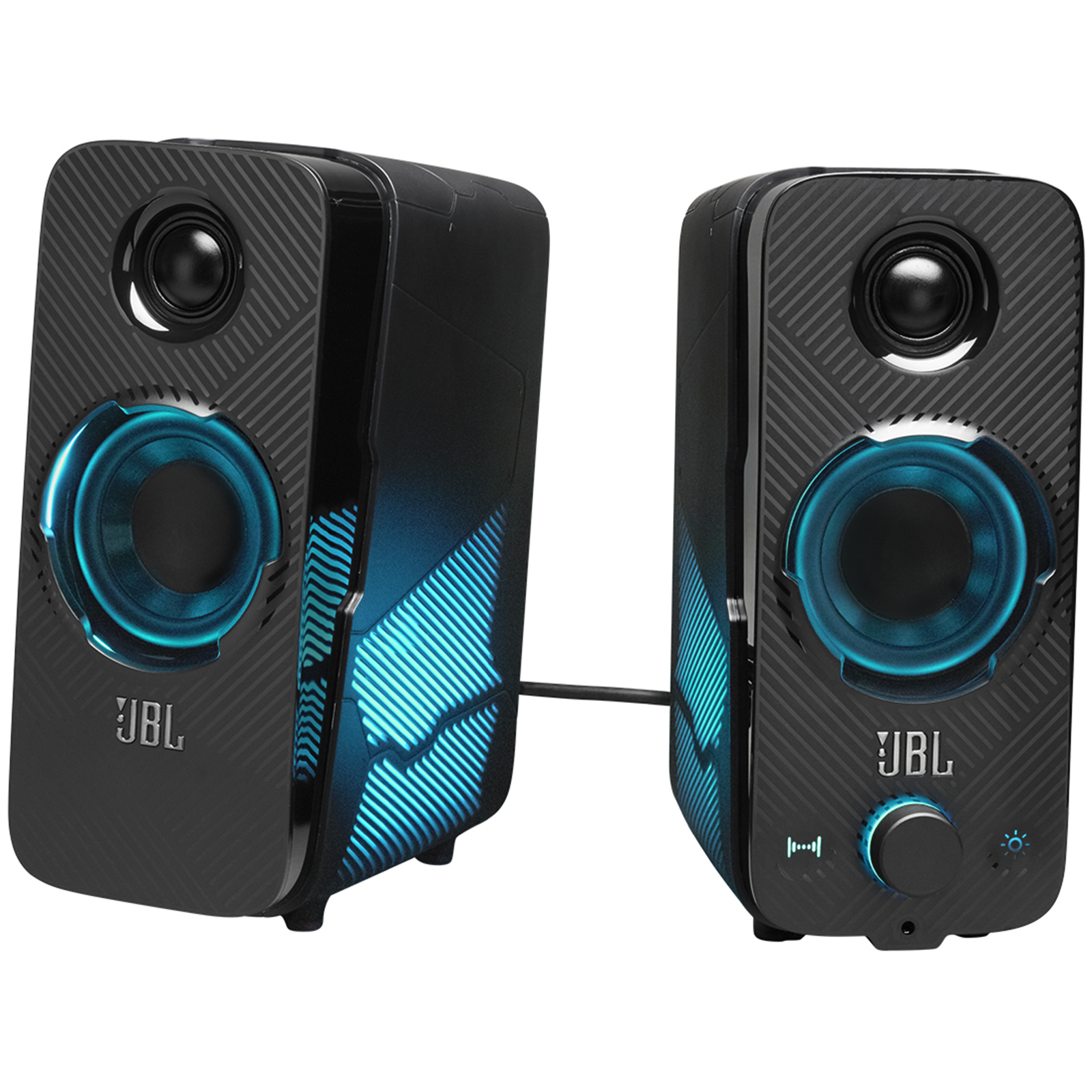 JBL QUANTUM DUO RGB PC & Bluetooth Gaming Speakers                                                  