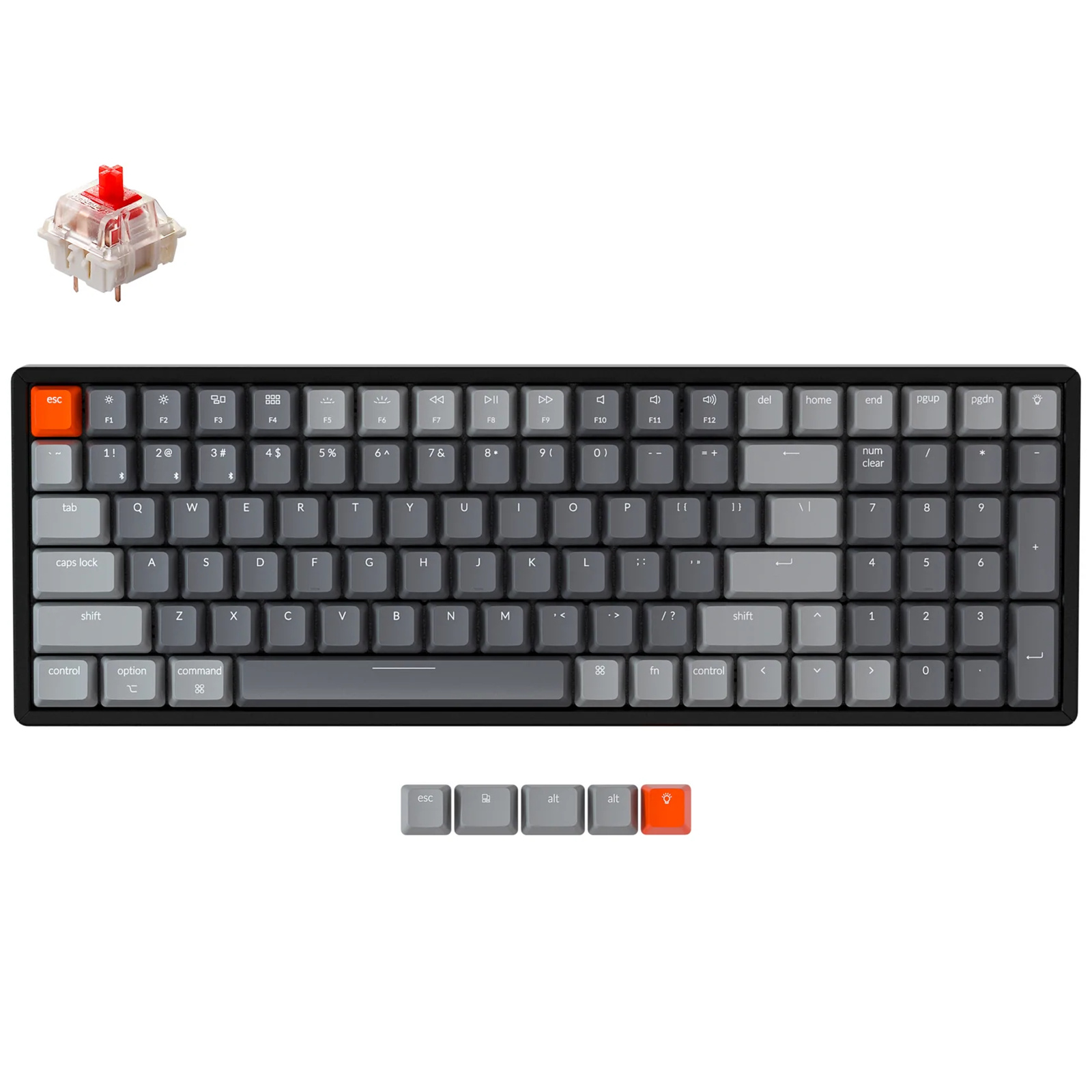 Keychron K4 100 Key Aluminum Frame