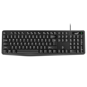 Genius KB-117 USB Wired Keyboard Black