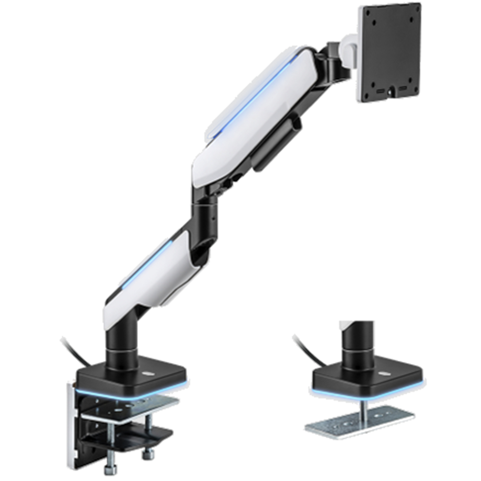 KONIC Single Heavy-Duty Gaming Monitor Stand - Fits Screen up to 49