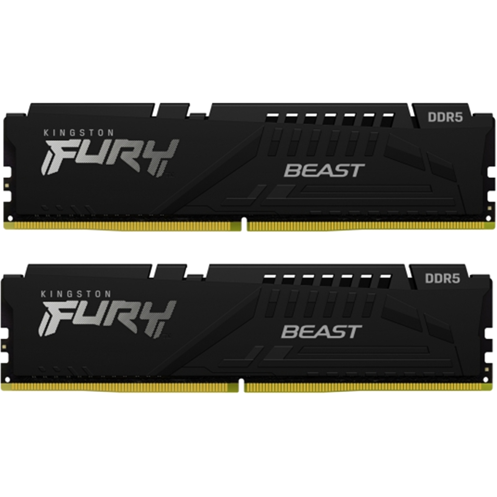 KINGSTON 32GB 5200MHz DDR5 CL40 DIMM (Kit of 2) FURY BEAST BLACK