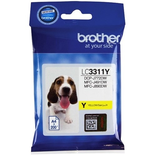 Brother LC3311Y Yellow Ink Cartridge