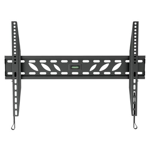 BRATECK 37''-70'' Fixed wall mount low profile TV bracket. Max load: 50Kgs. VESA support up to: 600x400. Built-in bubble level. Curved display compatible. Colour: Black. 