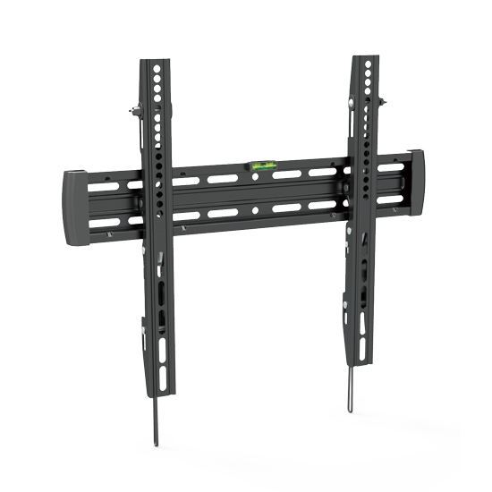 BRATECK 32''-55'' Tilt wall mount bracket. Max load: 50kg. VESA Support: 200x200,300x300,400x200, 400x400. Built-in bubble level. Curved display compatible. Colour: Black.