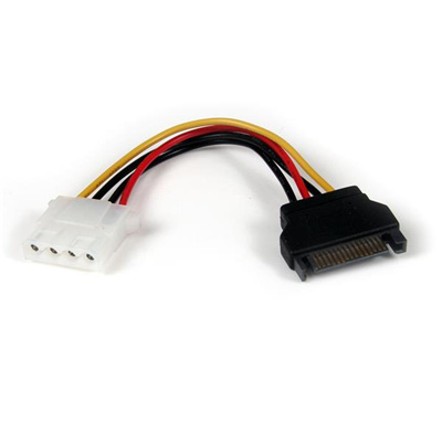 StarTech LP4SATAFM6IN 6in SATA to LP4 Power Cable Adapter F/M                                       