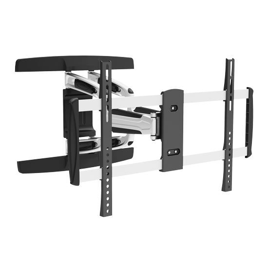 BRATECK 37''-80'' Full motion bracket Extend, tilt and swivel. VESA support up to: 600x400. Max arm extension - 518mm. Curved display compatible. Max load: 50Kgs. 