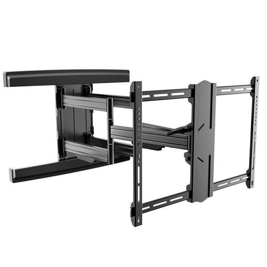 BRATECK 37''-80'' Full-Motion wall Bracket. Max load: 70kg. VESA support up to: 600x400. Max arm extension - 800mm.  