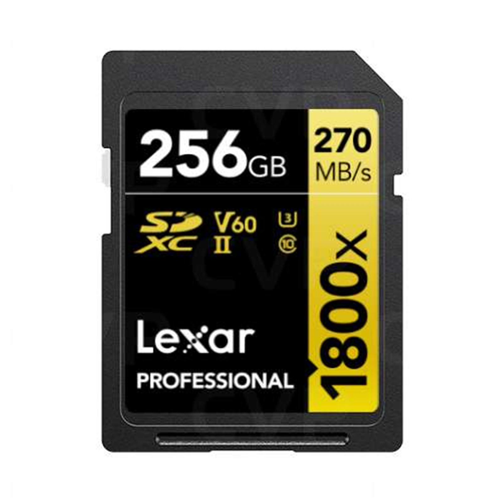 Lexar Professional Gold Series SDXC Memory Card - 256GB UHS-II - V60 - 1800x - Read up to 270MB/s - Write up to 180MB/s - Captures High-Quality Images & Extended Lengths of Stunning 1080p FHD / 3D / 4K Video with a DSLR Camera / HD Camcorder