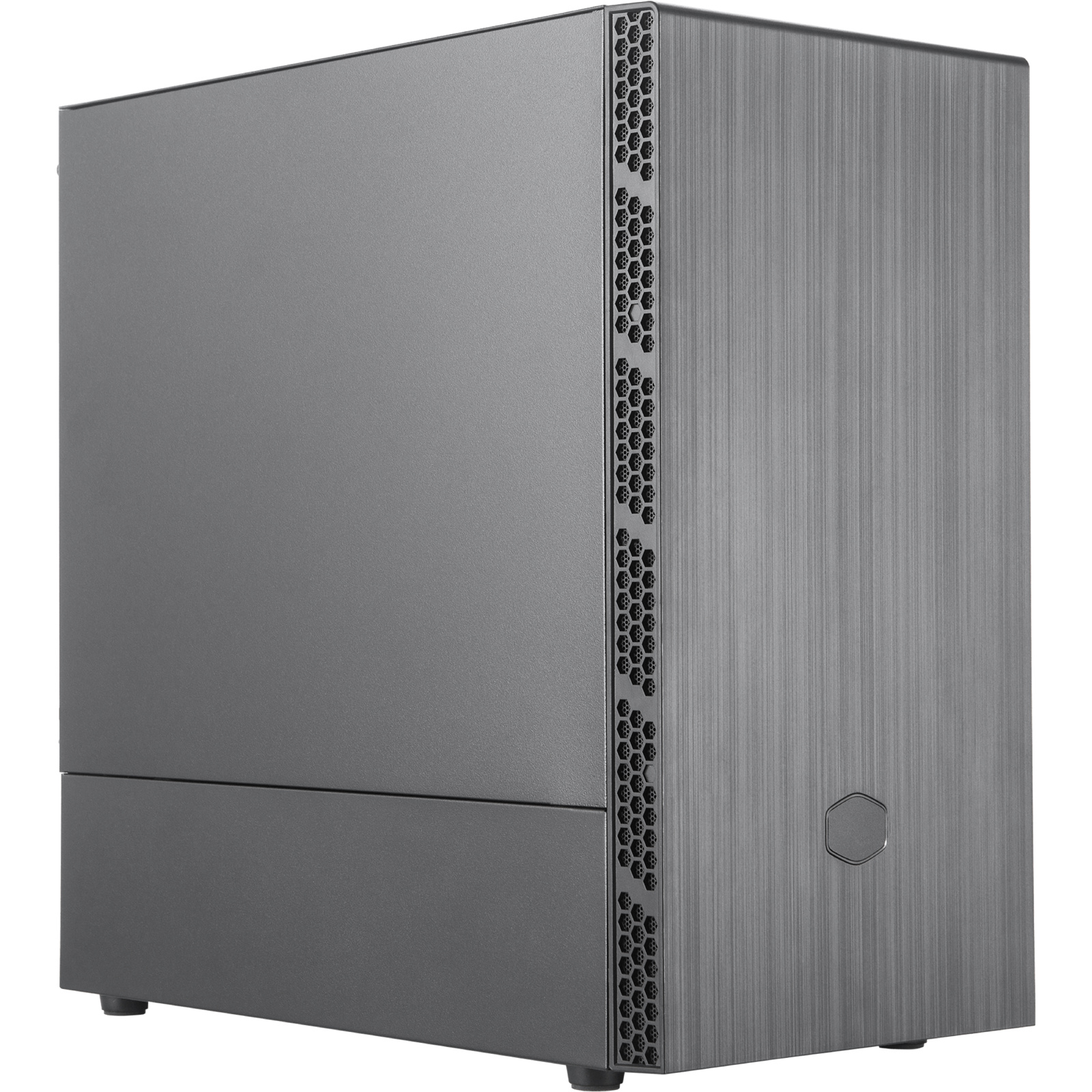 Cooler Master MasterBox MB400L MATX  Mini Tower Case for mATX /ITX CPU Cooler Supports Upto 166mm GPU Supports Upto 344mm 4 X PCI Slots 280mm Radiator Supported Front: 2XUSB port  NO PSU