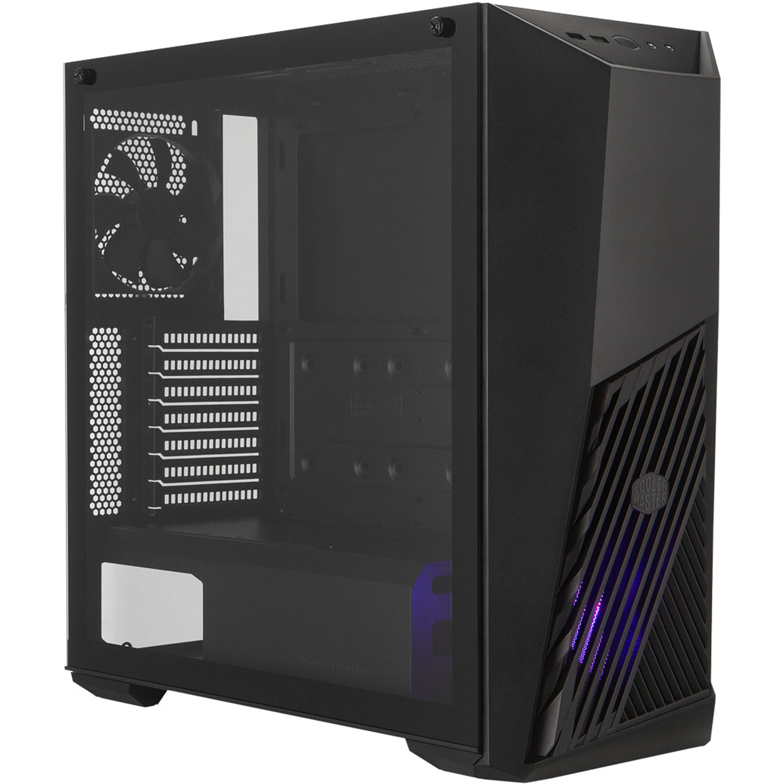 Cooler Master MasterBox K501L RGB MidTower Gaming Case CPU Cooler Support Upto 165mm, Graphics Card 