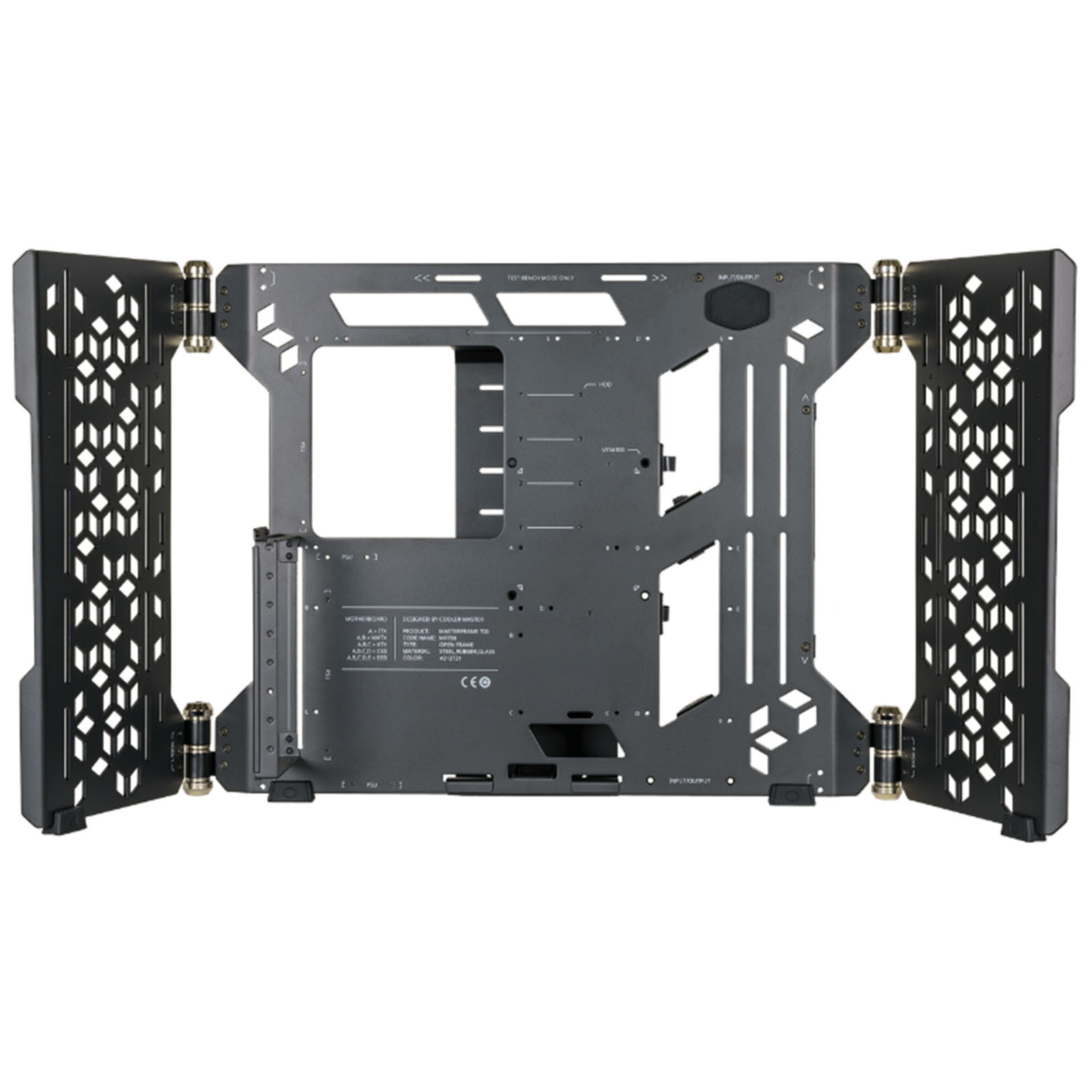 Cooler Master MasterFrame 700 Full Tower ATX Case Open Air Design, CPU Cooler Supports Upto 158mm,  