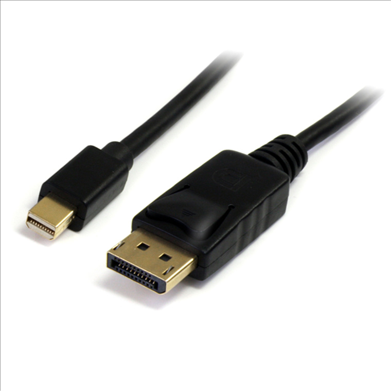 StarTech 2m (6ft) Mini DisplayPort to DisplayPort 1.2 Cable - 4K x 2K UHD Mini DisplayPort to       