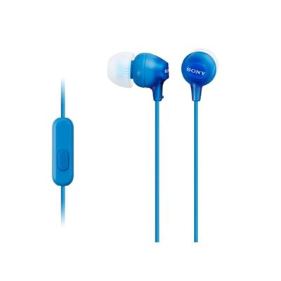 Sony MDREX15APLI In Ear Headphone w/Smart Phone Control Blue