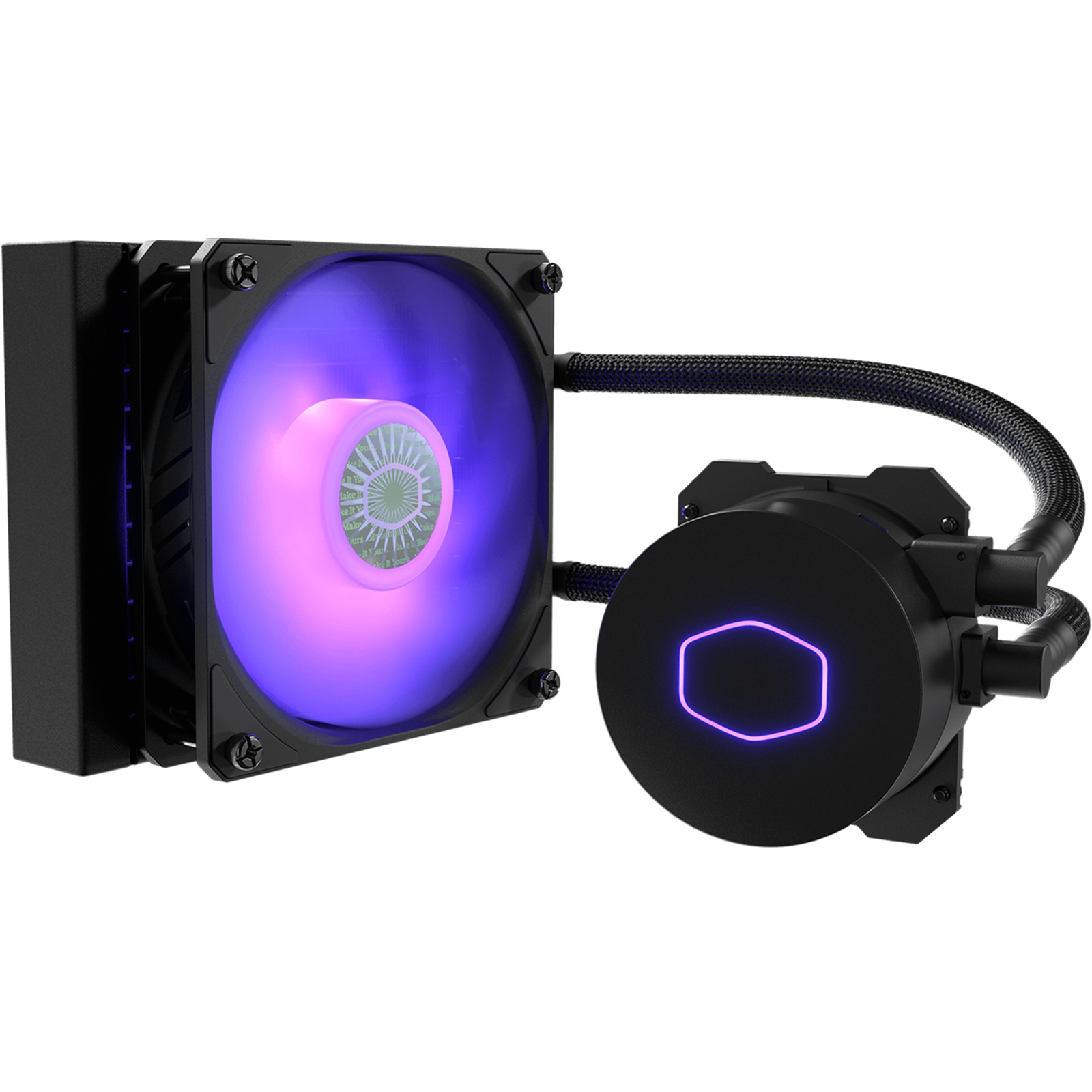 Cooler Master MasterLiquid Lite ML120L All in One Watercooling RGB V2 Support Intel LGA 1200/ 2066 /