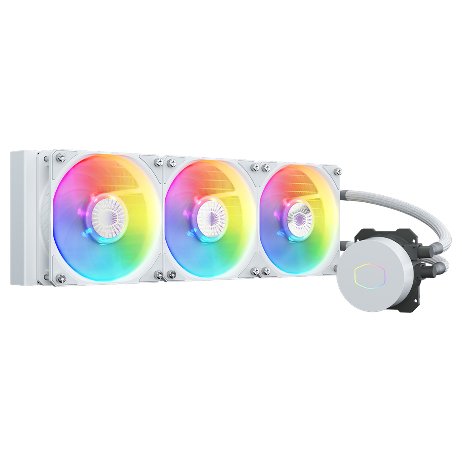 Cooler Master MasterLiquid Lite ML360L White All in One Watercooling V2 A-RGB  For Intel LGA 1700 1200 115X 2011 AMD AM4 AM3 AM2 FM2  FM1