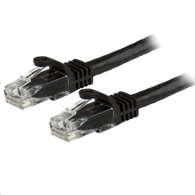 StarTech 10m CAT6 Ethernet Cable - Black CAT 6 Gigabit Ethernet Wire -650MHz 100W PoE++ RJ45 UTP    