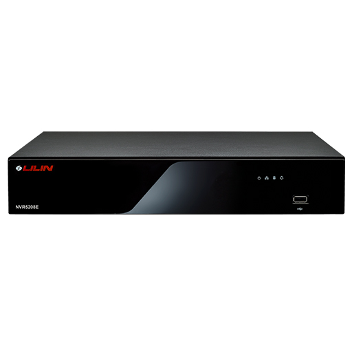 Lilin NVR5208E 8 CH PoE 4K NVR