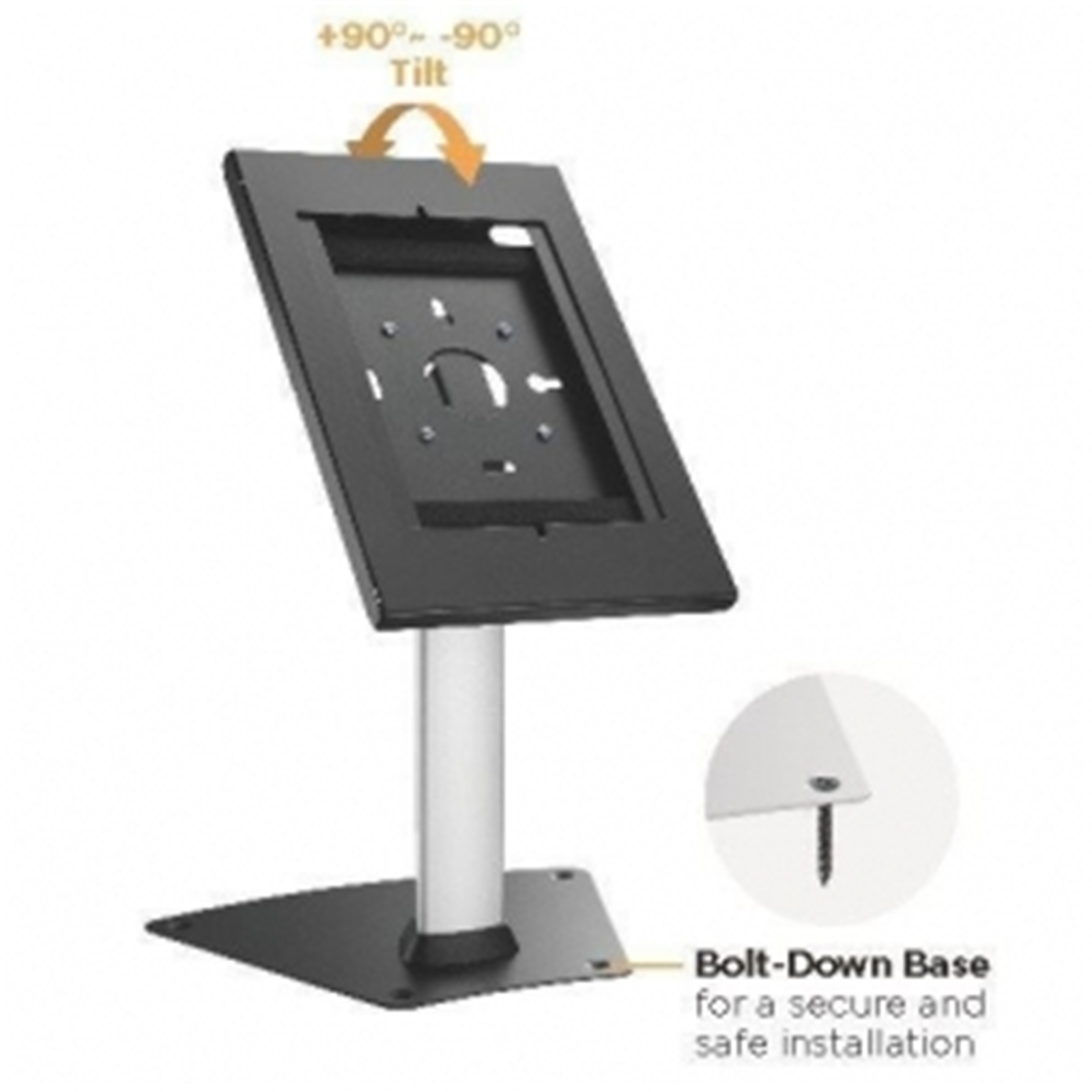 BRATECK Anti-Theft Countertop       Tablet Kiosk Stand. For 9.7/10.2 iPad, 10.5 iPad Air/ iPad Pro, 10.1