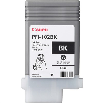 Canon PFI102 Black Ink